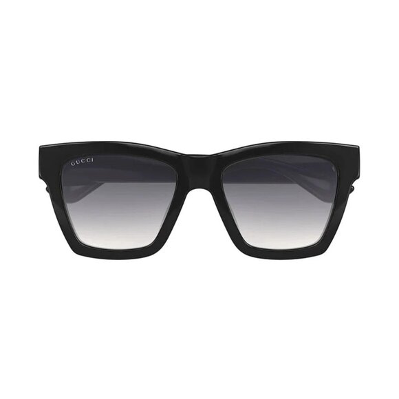 NEW GUCCI SUNGLASSES BLACK GREY WOMEN EYEWEAR GUCCI GG1714S 001